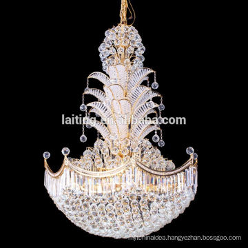 crystal big chandelier from professional laiting lighting factory